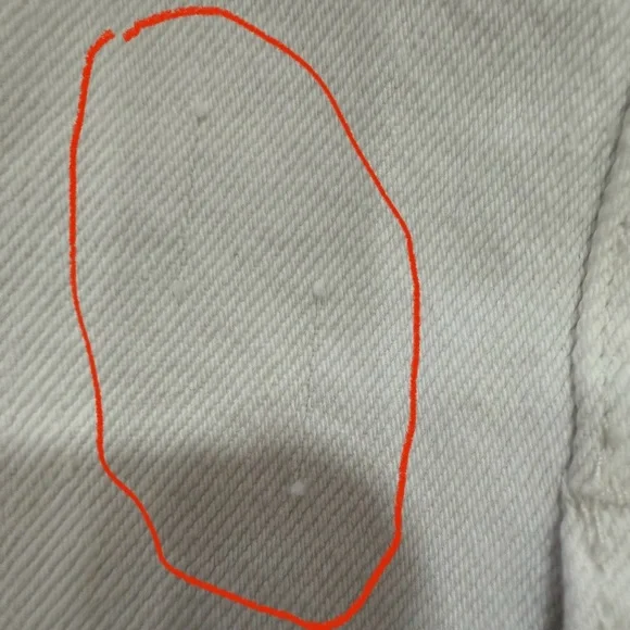 MNG Kids Girls White Denim Jacket 13–14 Years 164cm - Picture 8 of 8